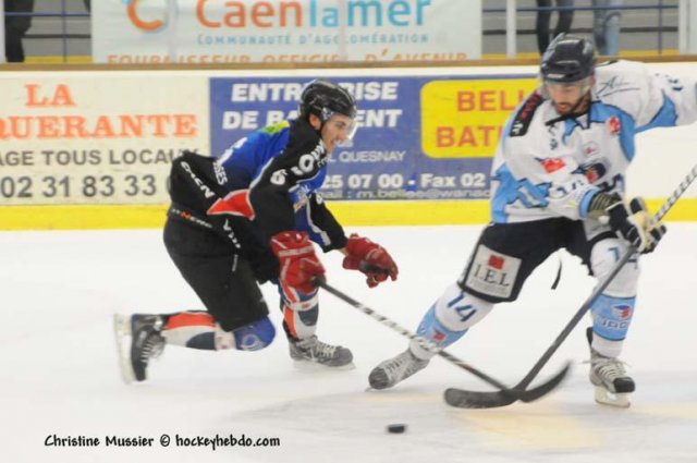 Photo hockey reportage Amical : Caen - Angers en images