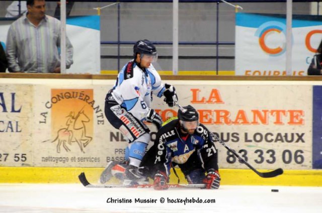 Photo hockey reportage Amical : Caen - Angers en images