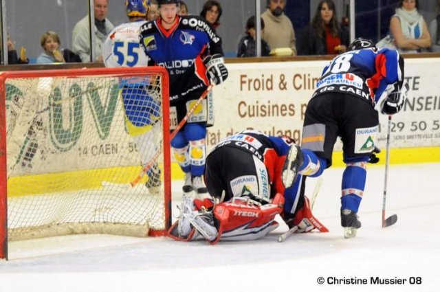 Photo hockey match Caen  - Gap  le 11/10/2008