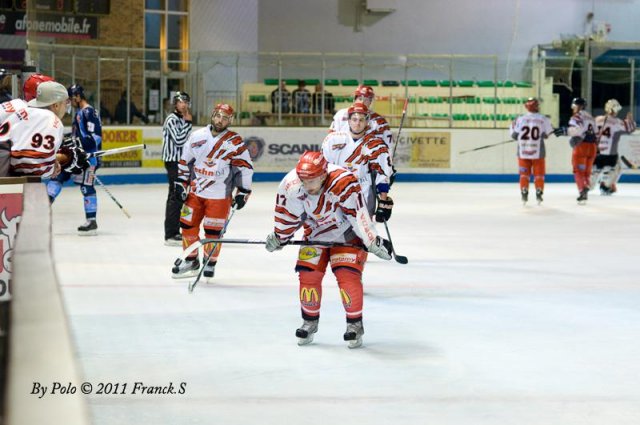 Photo hockey reportage Amical : Angers - Cholet en images