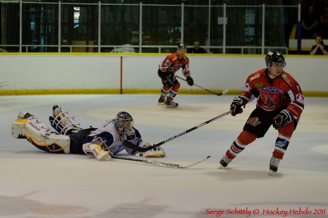Photo hockey match Mulhouse - Dunkerque le 10/09/2011