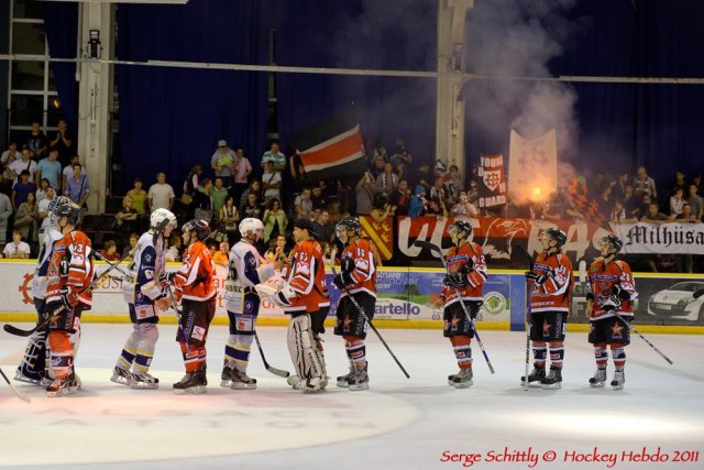 Photo hockey match Mulhouse - Dunkerque le 10/09/2011