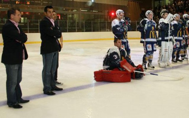Photo hockey reportage Grenoble terrasse le Dragon
