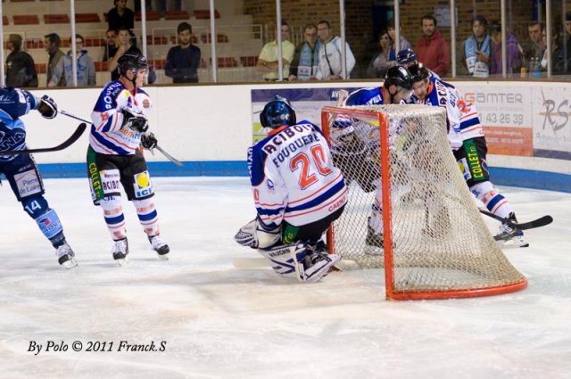 Photo hockey match Angers  - Caen  le 13/09/2011