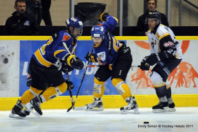 Photo hockey match Dijon  - Chamonix  le 17/09/2011