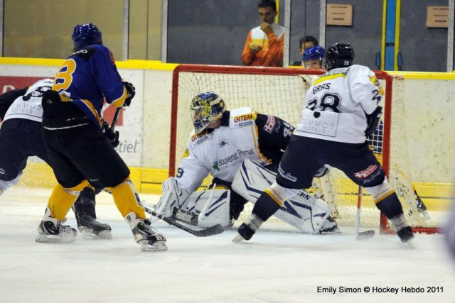 Photo hockey match Dijon  - Chamonix  le 17/09/2011