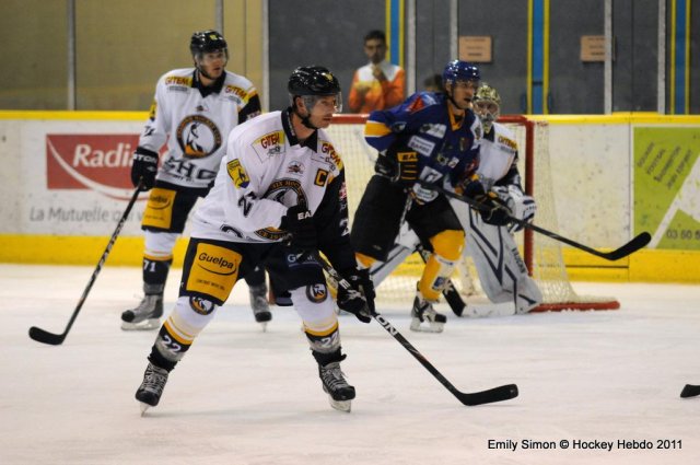 Photo hockey match Dijon  - Chamonix  le 17/09/2011