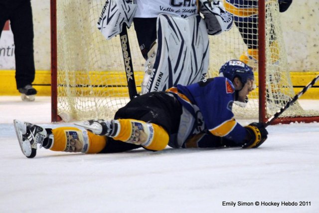 Photo hockey match Dijon  - Chamonix  le 17/09/2011
