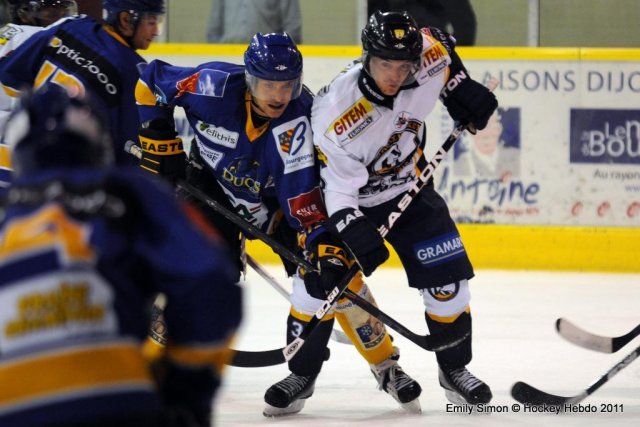Photo hockey match Dijon  - Chamonix  le 17/09/2011