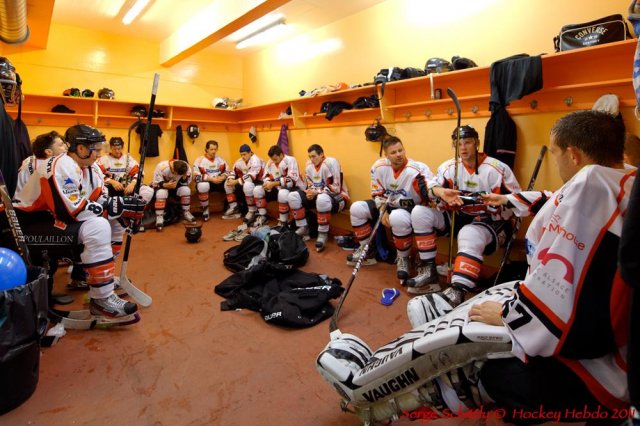 Photo hockey match Lyon - Mulhouse le 17/09/2011