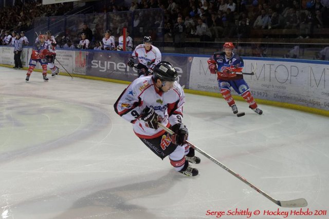Photo hockey match Lyon - Mulhouse le 17/09/2011