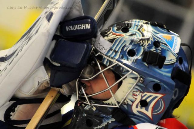 Photo hockey match Caen  - Grenoble  le 17/09/2011