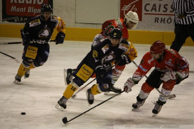 Photo hockey match Chamonix  - Mont-Blanc le 21/09/2011