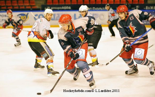 Photo hockey reportage U 22 ELITE: Grenoble - Mont Blanc Chamonix