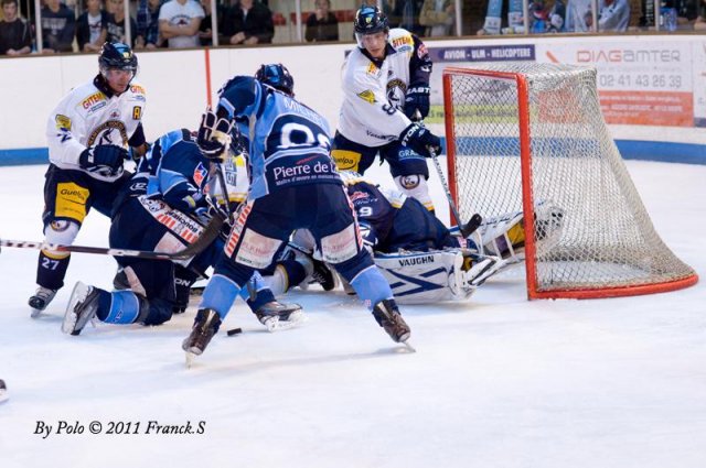 Photo hockey match Angers  - Chamonix  le 24/09/2011