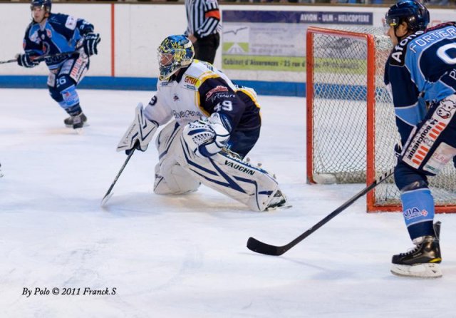 Photo hockey match Angers  - Chamonix  le 24/09/2011