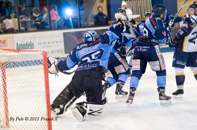 Photo hockey match Angers  - Chamonix  le 24/09/2011