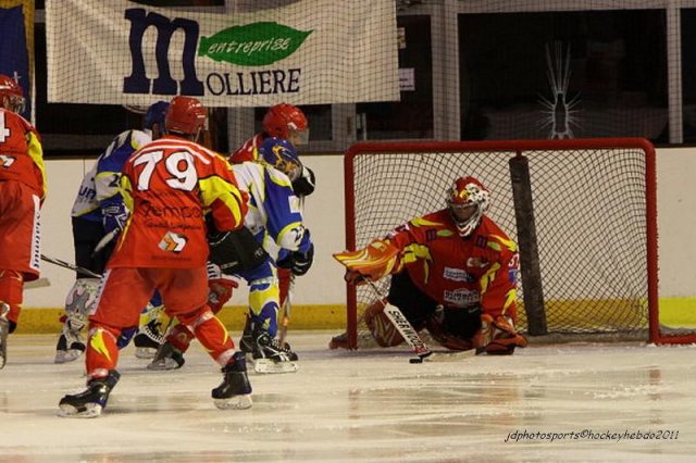 Photo hockey match Orléans - Toulon le 24/09/2011