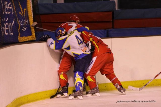 Photo hockey match Orléans - Toulon le 24/09/2011