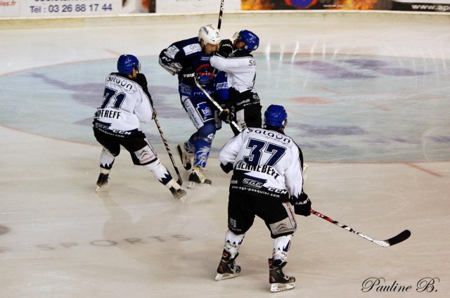 Photo hockey match Reims - Brest  le 24/09/2011