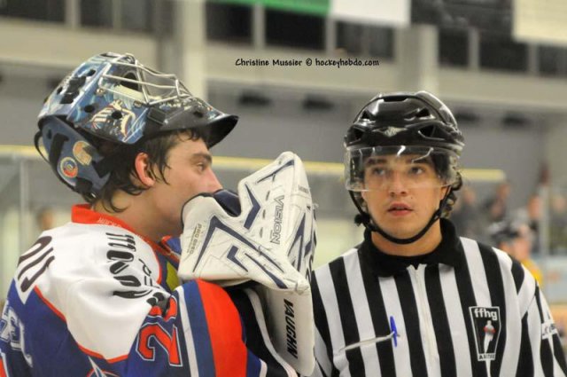 Photo hockey match Caen  - Rouen le 27/09/2011