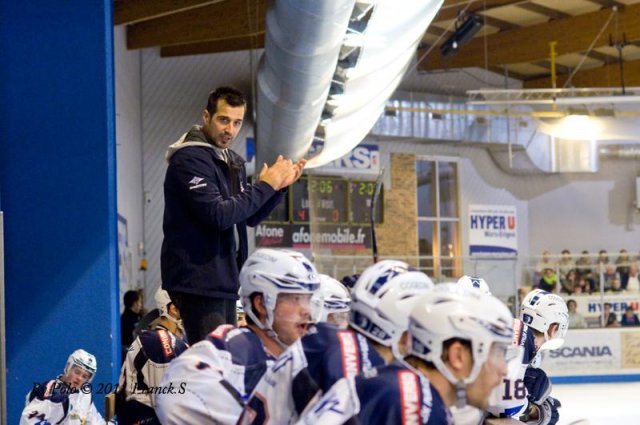 Photo hockey match Angers  - Grenoble  le 01/10/2011
