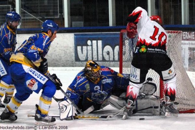 Photo hockey match Villard-de-Lans - Neuilly/Marne le 11/10/2008