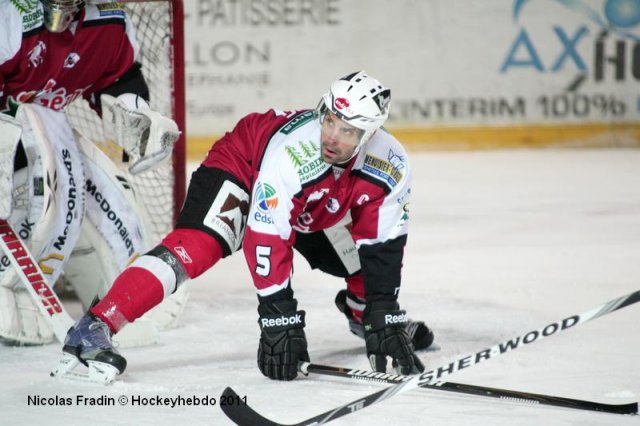 Photo hockey match Briançon  - Dijon  le 01/10/2011