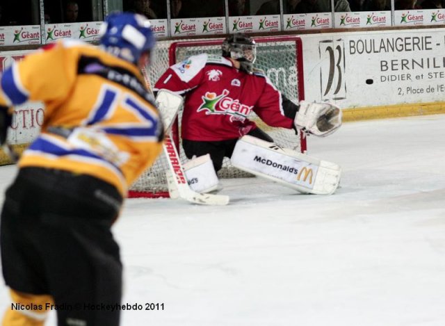 Photo hockey match Briançon  - Dijon  le 01/10/2011