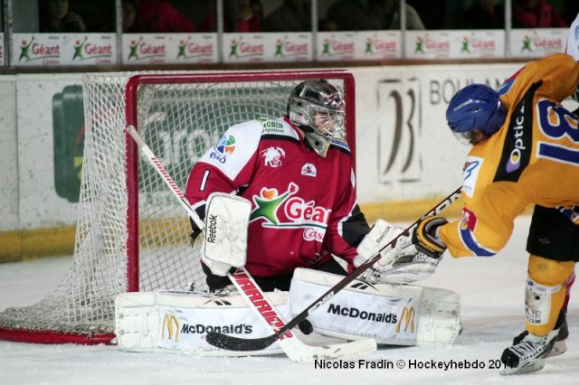Photo hockey match Briançon  - Dijon  le 01/10/2011
