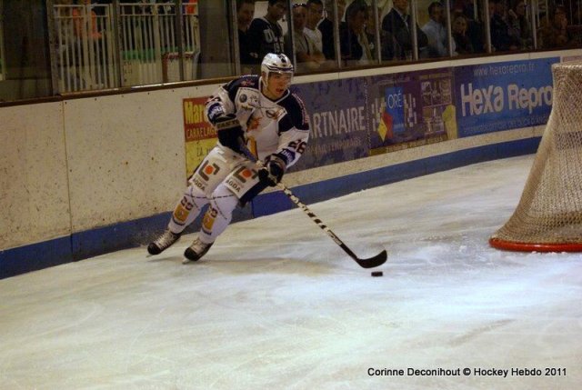 Photo hockey match Angers  - Grenoble  le 01/10/2011