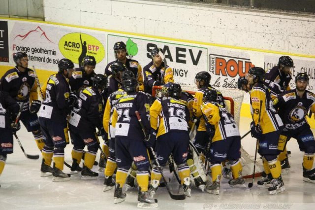 Photo hockey match Chamonix  - Villard-de-Lans le 01/10/2011