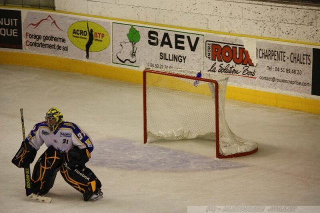 Photo hockey match Chamonix  - Villard-de-Lans le 01/10/2011
