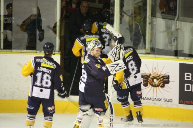 Photo hockey match Chamonix  - Villard-de-Lans le 01/10/2011