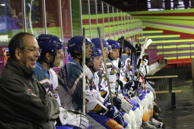 Photo hockey match Besançon - Clermont-Ferrand le 01/10/2011