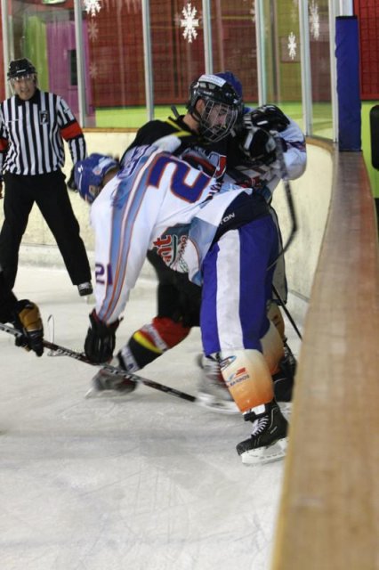 Photo hockey match Besançon - Clermont-Ferrand le 01/10/2011