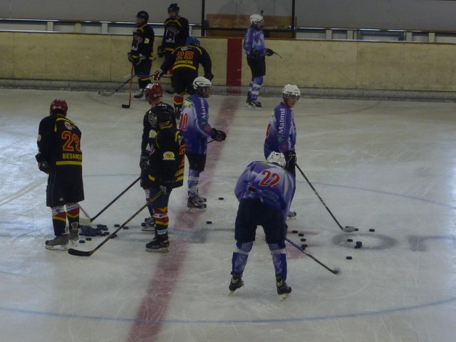 Photo hockey match Besançon - Epinal  le 09/10/2011