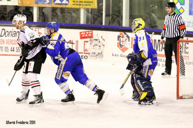 Photo hockey match Villard-de-Lans - Briançon  le 08/10/2011