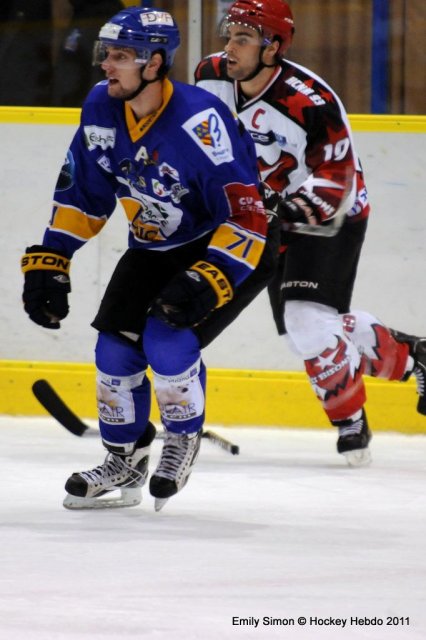 Photo hockey match Dijon  - Neuilly/Marne le 08/10/2011