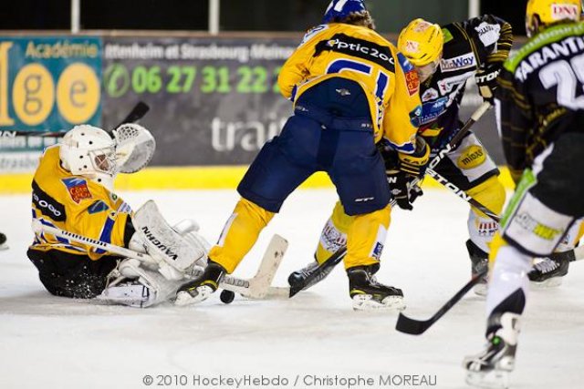 Photo hockey match Strasbourg  - Dijon  le 11/10/2011
