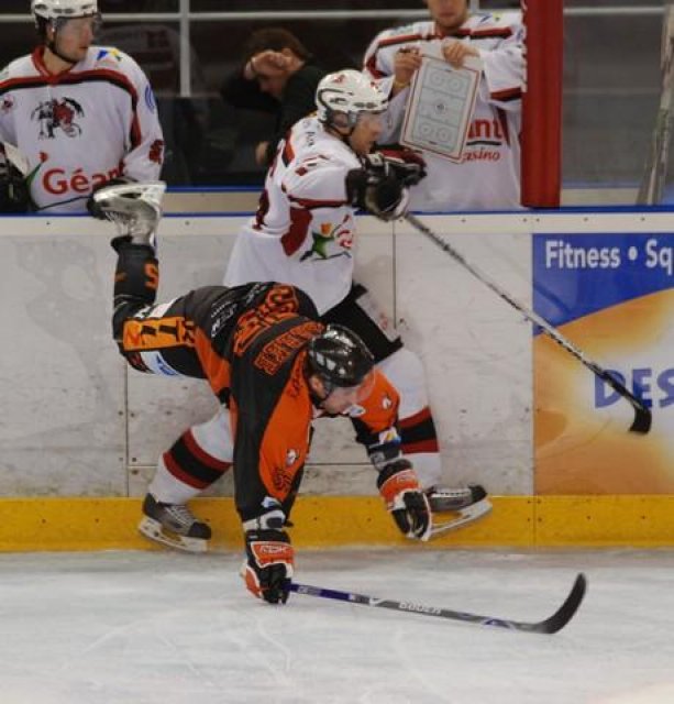 Photo hockey match Tours  - Briançon  le 14/10/2008