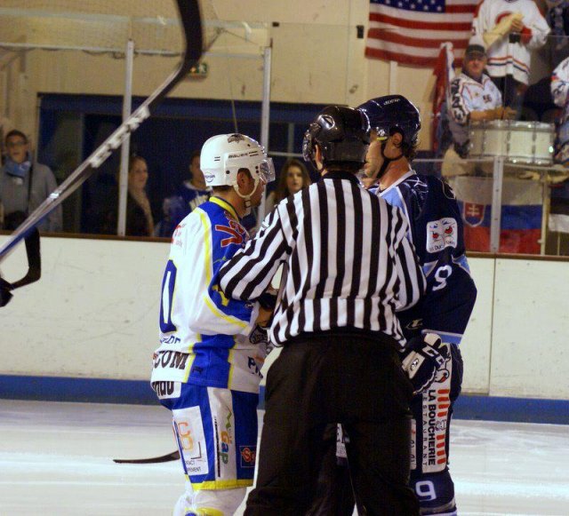 Photo hockey match Angers  - Gap  le 15/10/2011