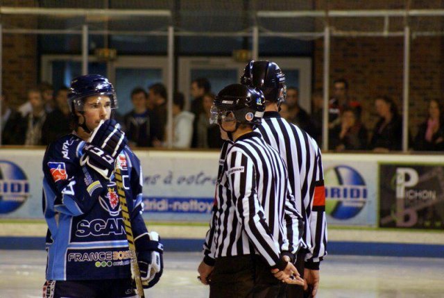 Photo hockey match Angers  - Gap  le 15/10/2011