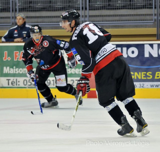 Photo hockey match Toulouse-Blagnac - Reims le 15/10/2011