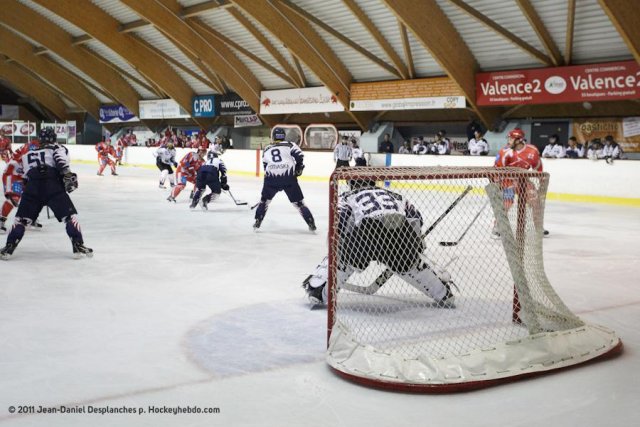 Photo hockey match Valence - Nice le 15/10/2011