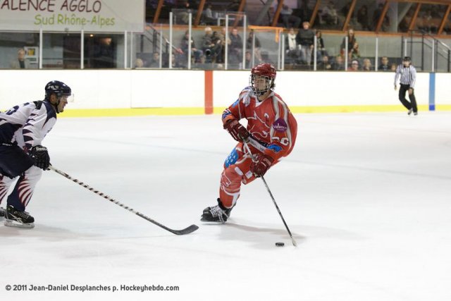 Photo hockey match Valence - Nice le 15/10/2011