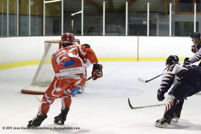 Photo hockey match Valence - Nice le 15/10/2011