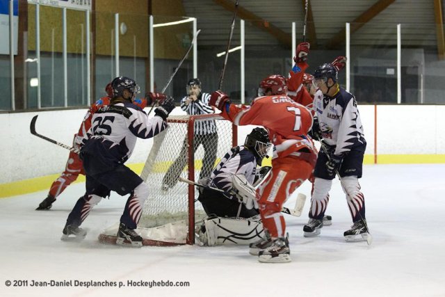 Photo hockey match Valence - Nice le 15/10/2011