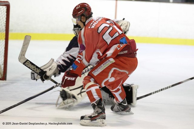 Photo hockey match Valence - Nice le 15/10/2011