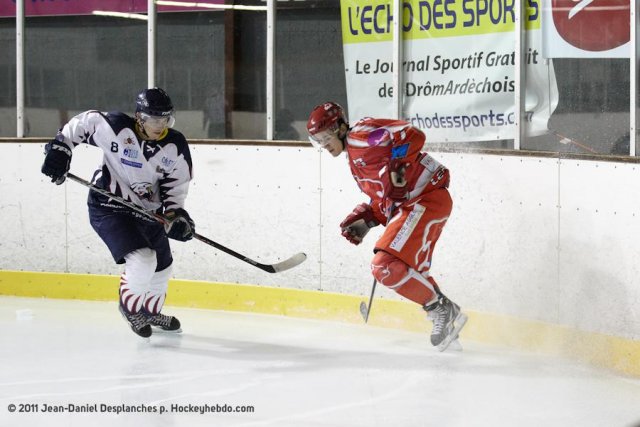 Photo hockey match Valence - Nice le 15/10/2011